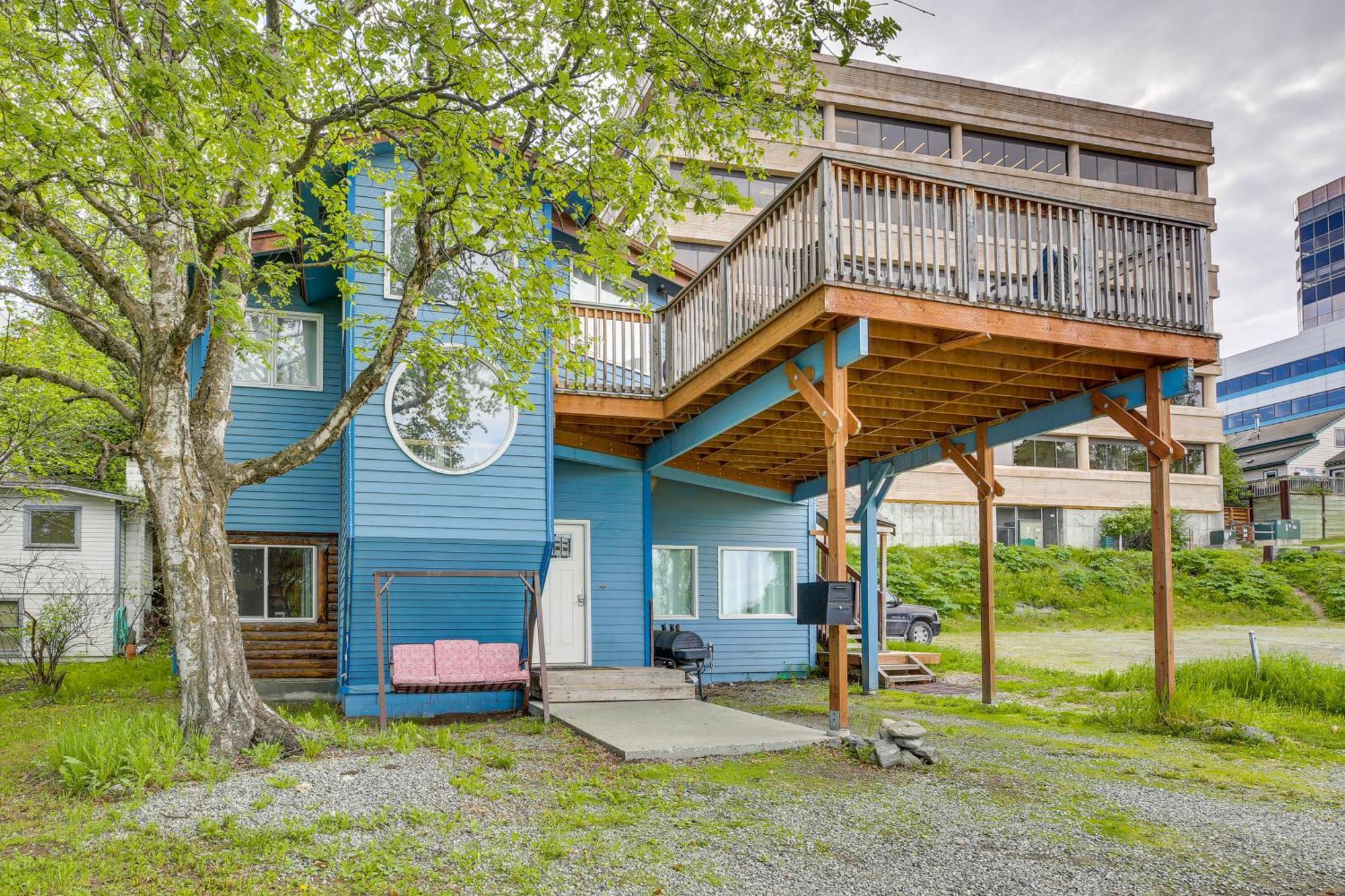 Waterfront Apt, Walk To Town And Coastal Trail! Анкоридж Екстер'єр фото